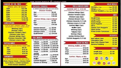 hip hop fish and chicken menu|hip hop chicken tallahassee menu.